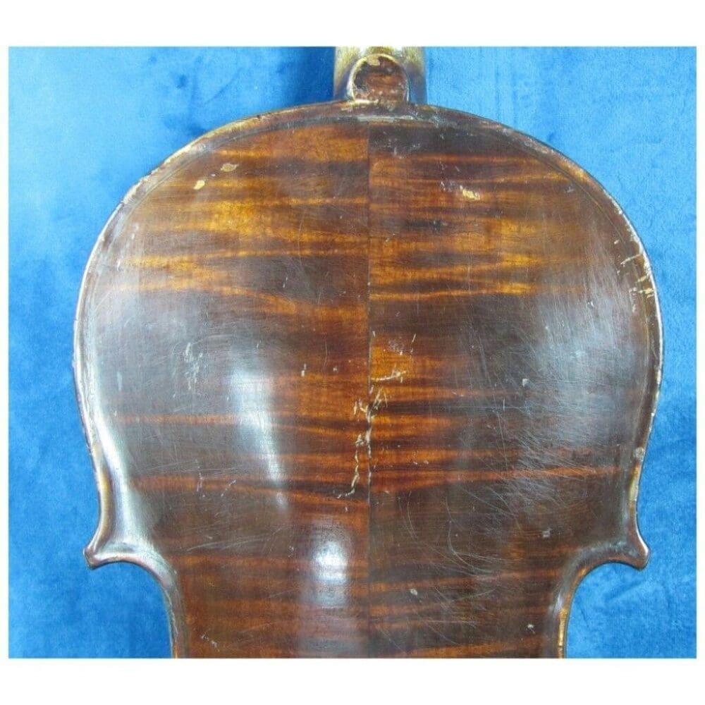 Old violin c1900 Either German or Bohemian Trade instrument i - Image 12