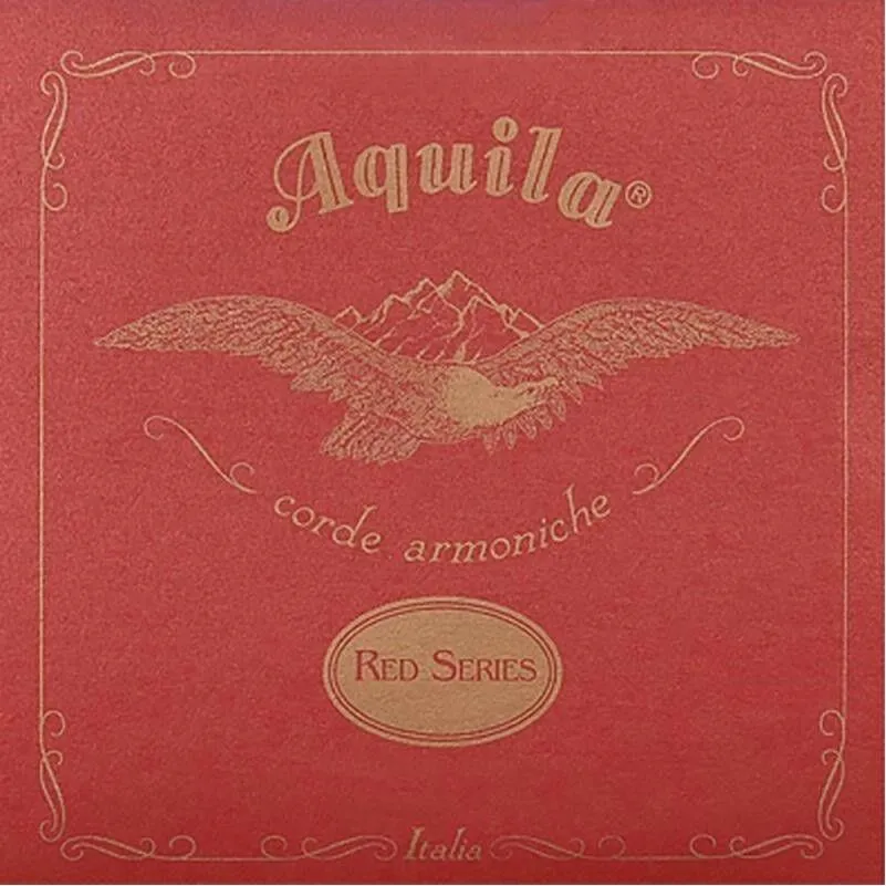 Aquila 78u RED Tenor Ukulele Unwound ( Plain ) 3rd, Single String - Image 2
