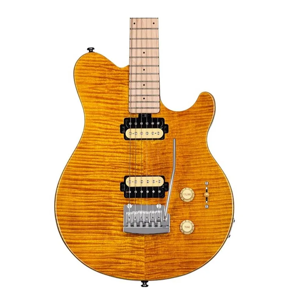 Sterling by Music Man AXIS Electric Guitar Trans Gold - Image 2