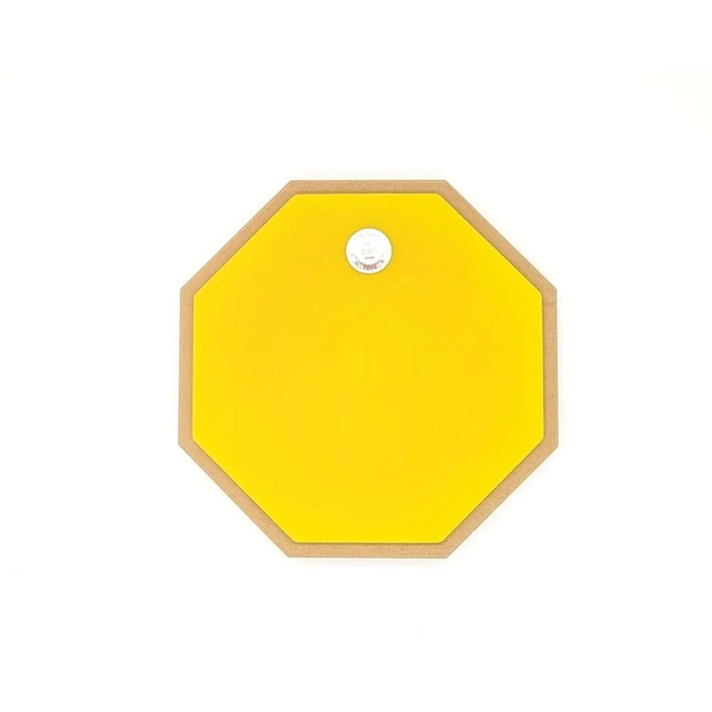 BBT 10 inch Drum Practice Pad - Yellow - Image 2