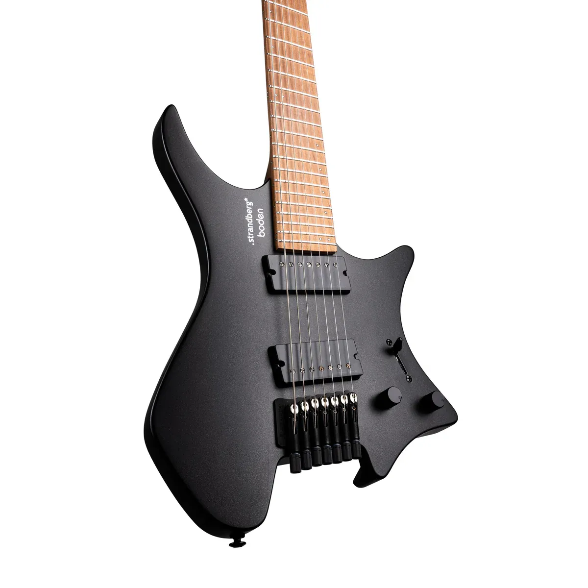 Boden Standard N2.7 Black Satin Metallic 7-String Electric Guitar - Image 2