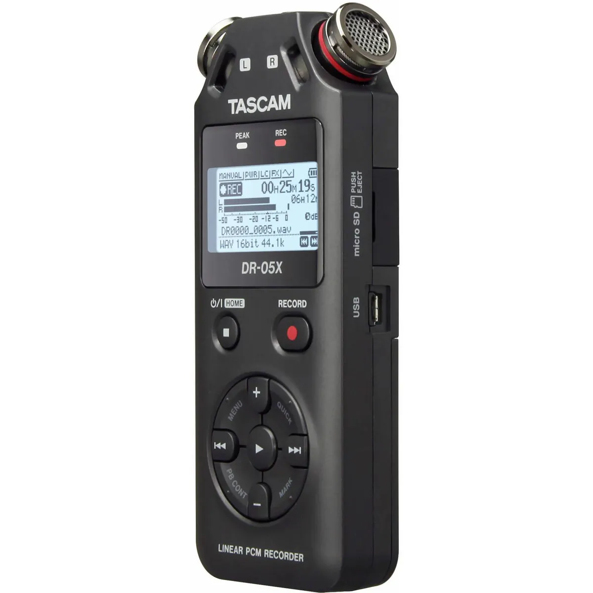TASCAM DR-05X Stereo Handheld Recorder 2-channel Handheld Recorder - Image 2