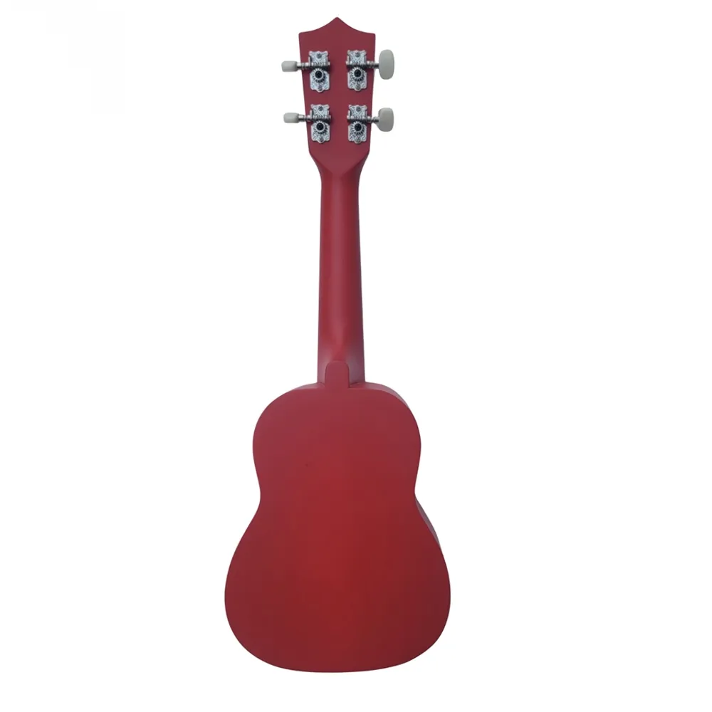 La Guitars Soprano Ukulele RED for Beginner - Aquila Strings - Image 2