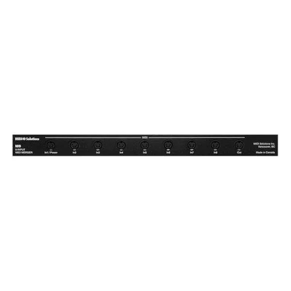 Midi Solutions 8 Way Merge Box - Ultimate MIDI Signal Routing Solution - Image 2
