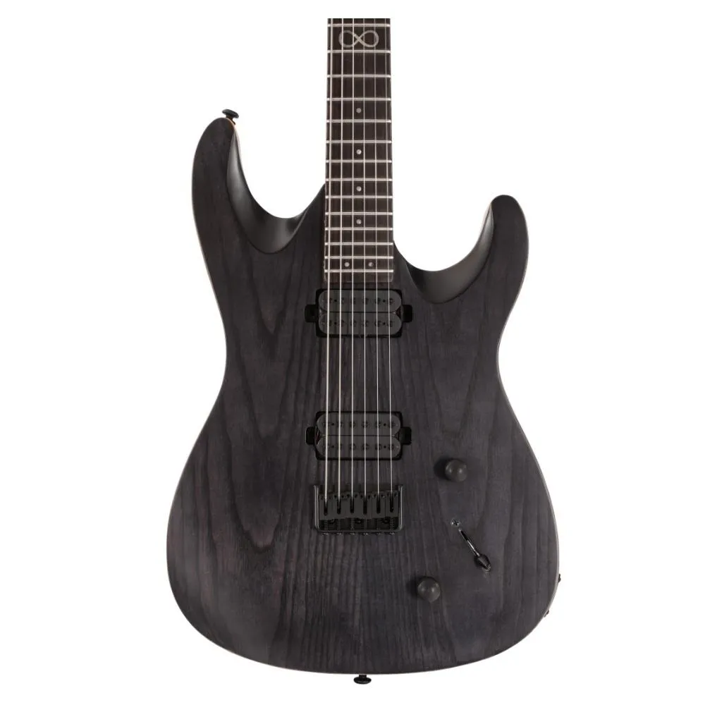 Chapman ML1B Modern Electric Baritone Guitar - Slate Black Satin - Image 2
