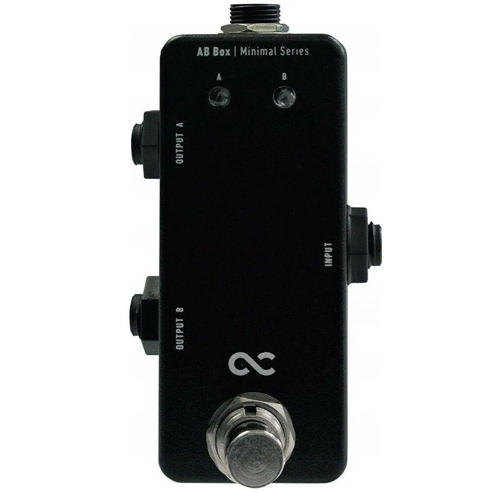 One Control Minimal Series AB Box 1-In 2-Out A/B Line Selecting Guitar Pedal OC-M-AB - Image 2