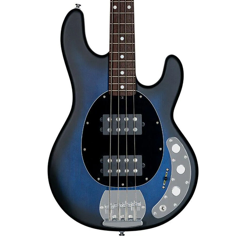Sterling by Music Man Ray4HH Bass Guitar Pacific Blue Burst Satin - Image 2
