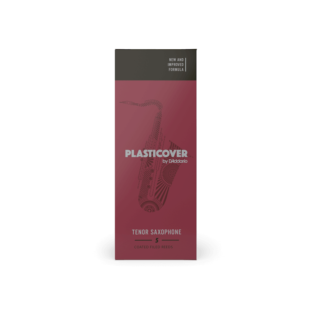 Plasticover by D'Addario Tenor Sax Reeds, Strength 2, 5-pack - Image 2
