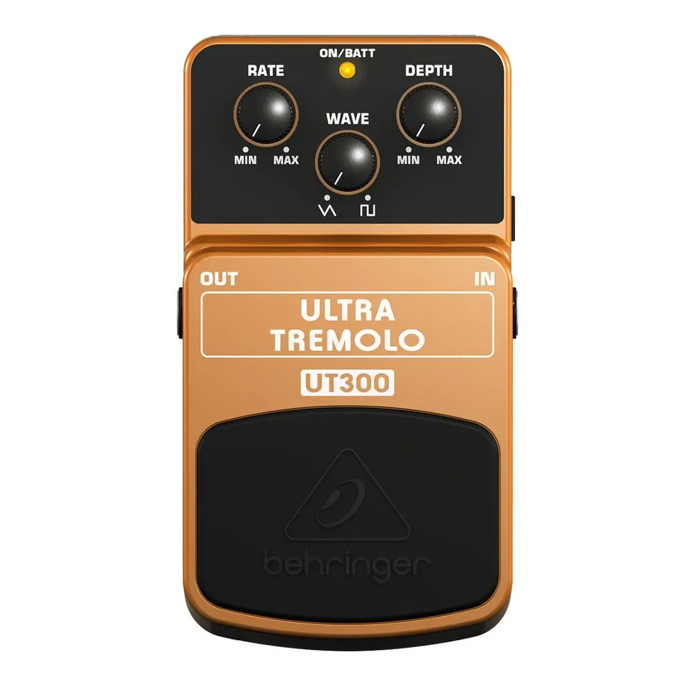 The Behringer UT300 Ultra Classic Tremolo Warm Effects Pedal - Image 2