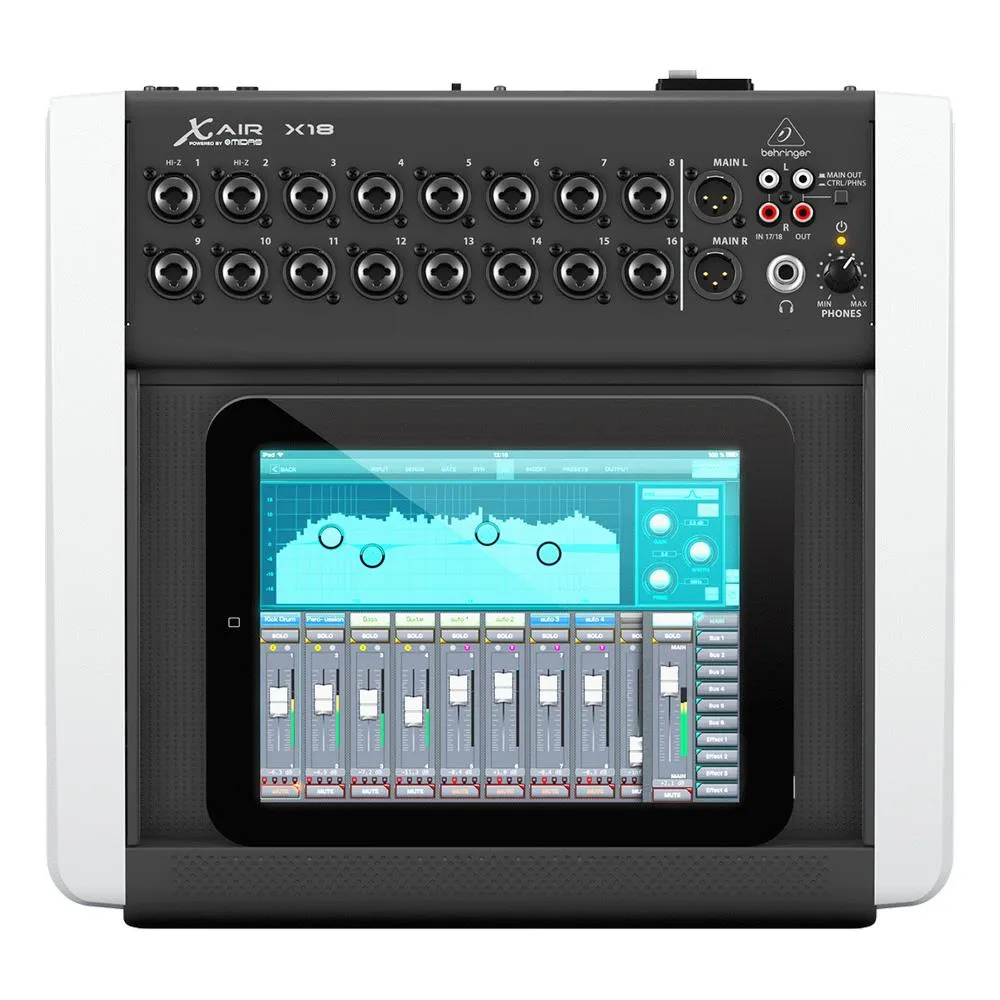 The Behringer 18-Channel 12-Bus X Air X18 Digital Mixer For iPad/Android - Image 2