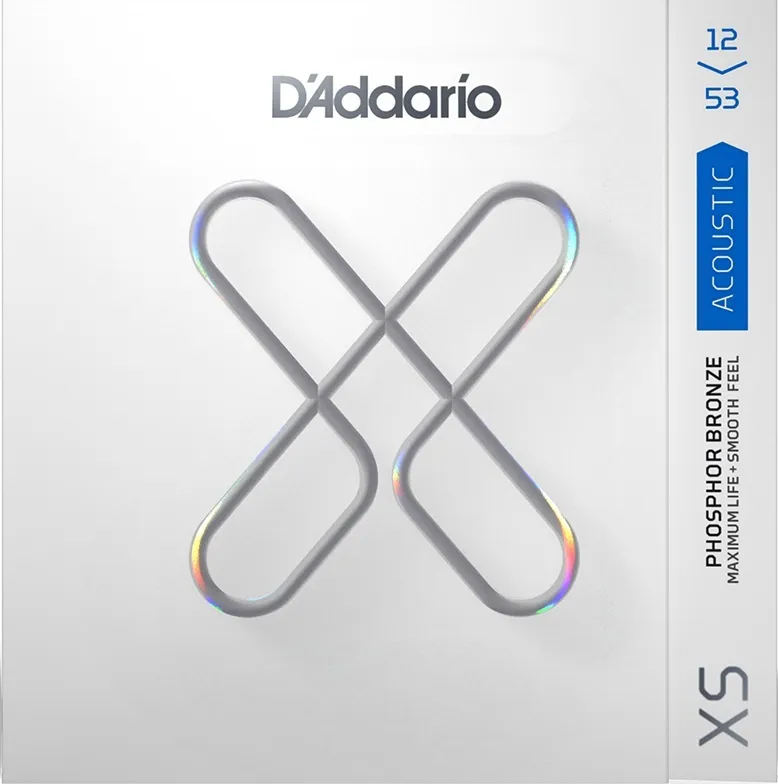 D'Addario XSAPB1253 XS Phosphor Bronze Twin Pack — 2 Sets + Free Blue Peg Winder - Image 2