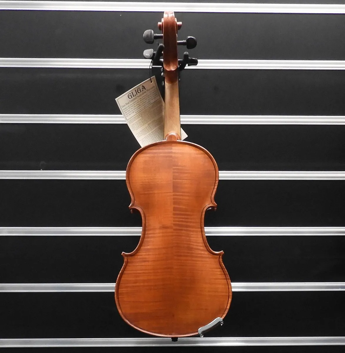 Gliga II Violin 1/2 Size Oil Varnish Outfit C/w Bow & Case - Image 3