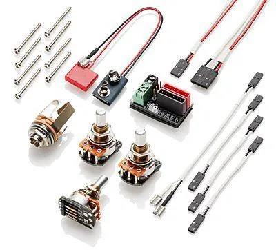 EMG P5J Solderless Active Precision 5 String P Bass Guitar Pickup Set Black - Image 3