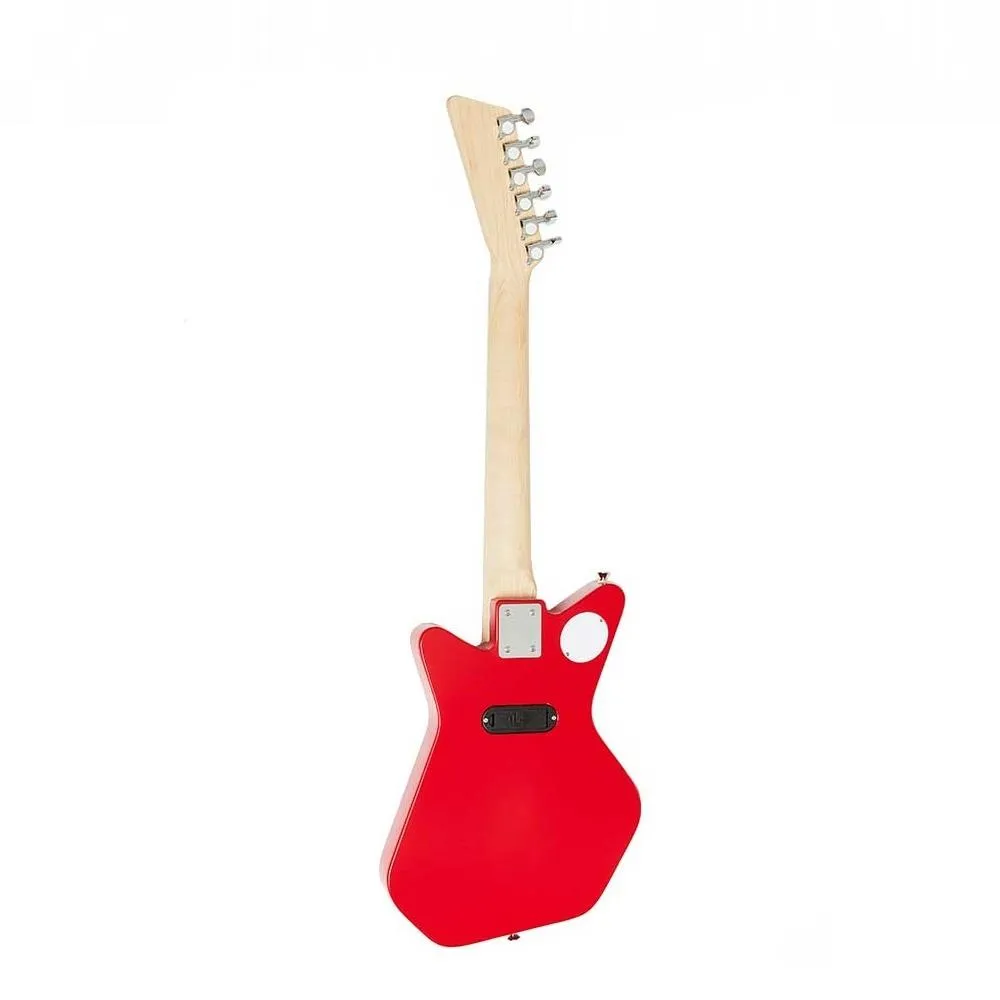 Loog Pro IV Electric Guitar - Red with Built in Amp - Image 3