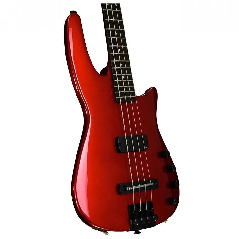 NS Design WAV4 Radius Bass Guitar - Metallic Crimson - Image 3