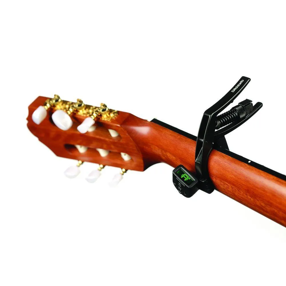 D'Addario Artist Classical Capo - Black - Nylon String Capo - Image 3