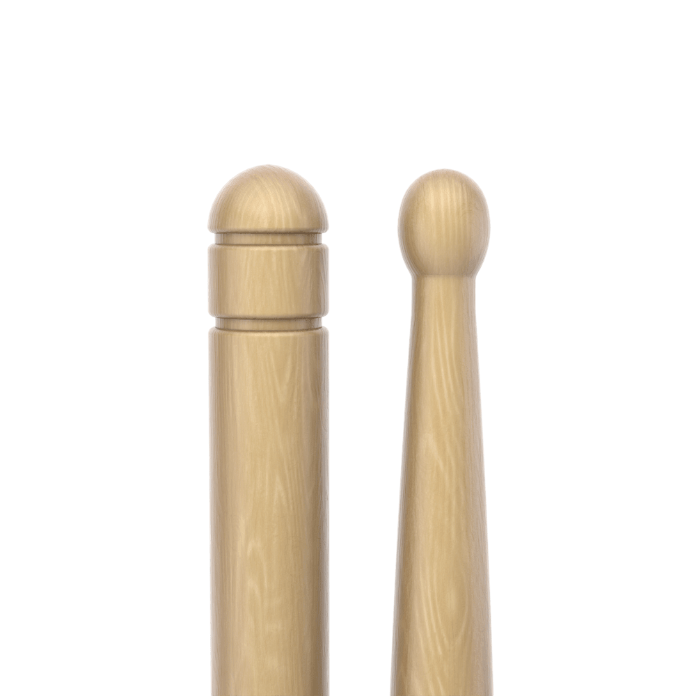 Promark Hickory DC18i Jeff Ausdemore Wood Tip drumstick - 3 Pairs - Image 3