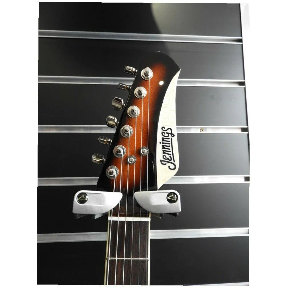 Jennings Voyager Deluxe Electric Guitar,, Bigsby with Roller Bridge - Sunburst - Image 3