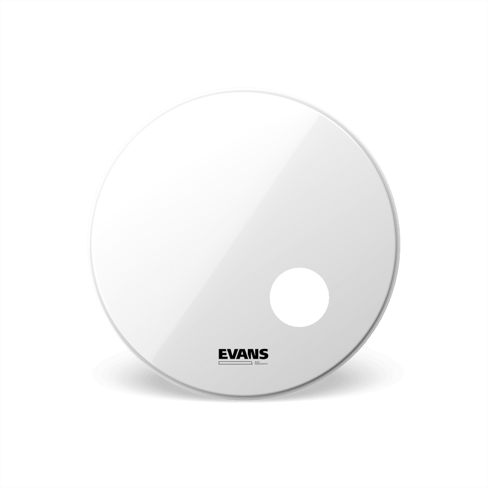 Evans EQ3 Resonant Smooth White Bass Drum Head, 20 Inch - Image 4