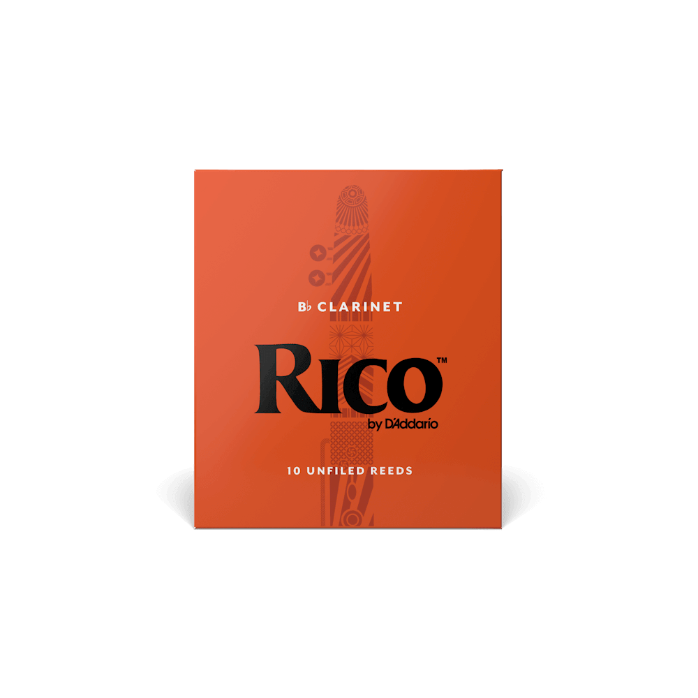 Rico by D'Addario Bb Clarinet Reeds, Strength 3, 10-pack - Image 4