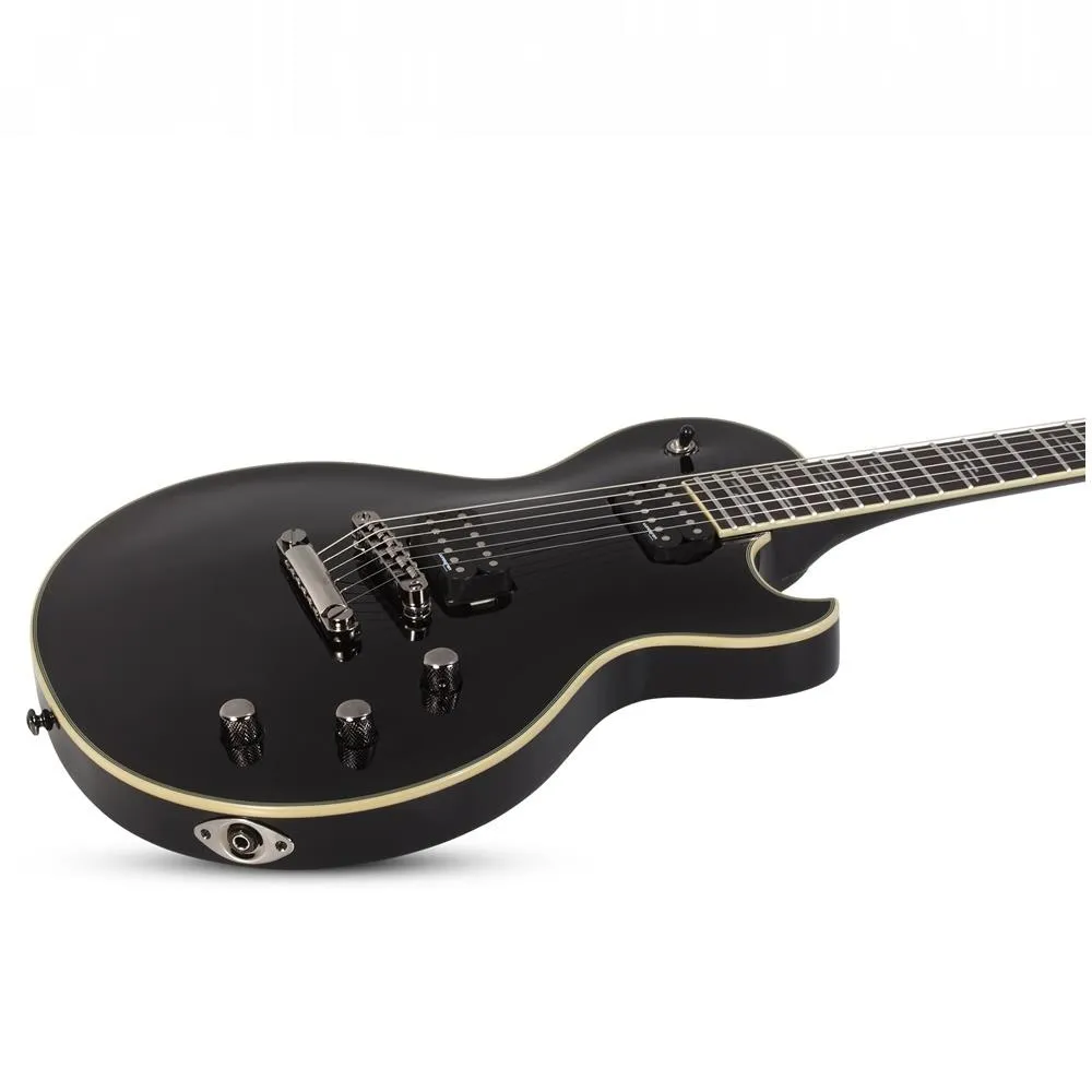 Schecter Solo-II Blackjack Electric Guitar - Black Gloss - Image 4