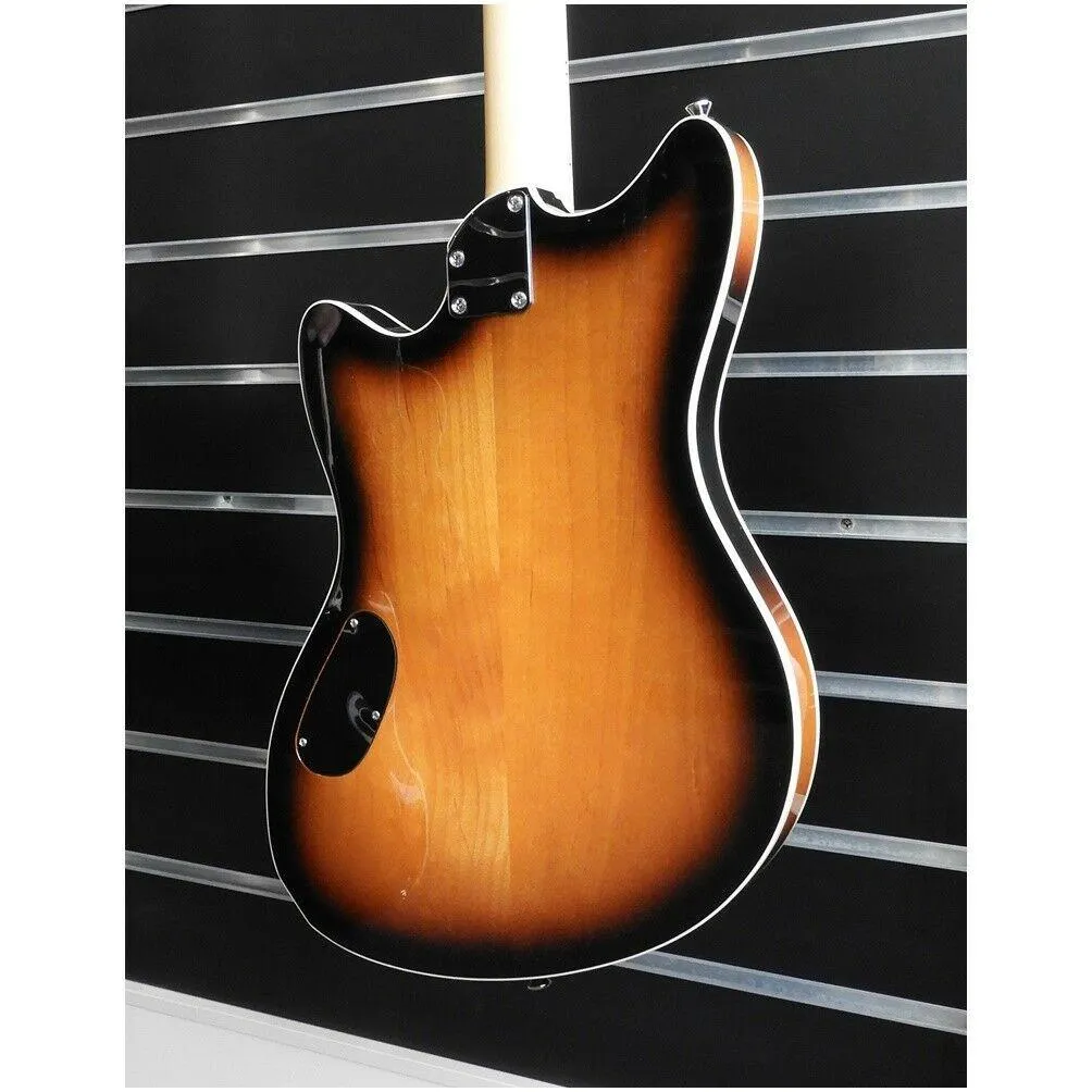 Jennings Voyager Deluxe Electric Guitar,, Bigsby with Roller Bridge - Sunburst - Image 4