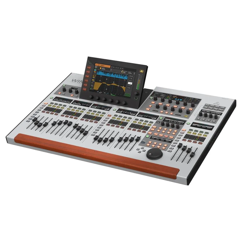 The Behringer 48-Channel 28-Bus Full 24- Fader Wing Digital Mixing Console - Image 4
