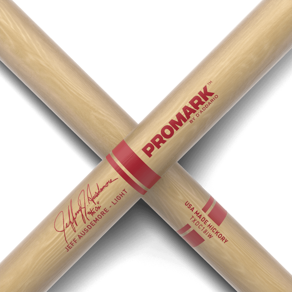 Promark Hickory DC18i Jeff Ausdemore Wood Tip drumstick - 3 Pairs - Image 5