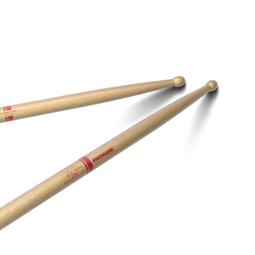 Promark Hickory DC18i Jeff Ausdemore Wood Tip drumstick - 3 Pairs - Image 6