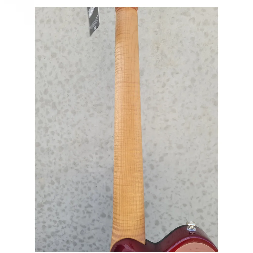 Ernie Ball Music Man Axis Electric Guitar - Roasted Amber Flame - Image 10