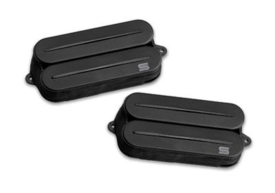 Seymour Duncan Wes Hauch's Jupiter Humbucker Pickup - Set  Black Rails