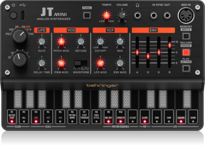 Behringer JT MINI Portable Analog Polyphonic Synthesizer