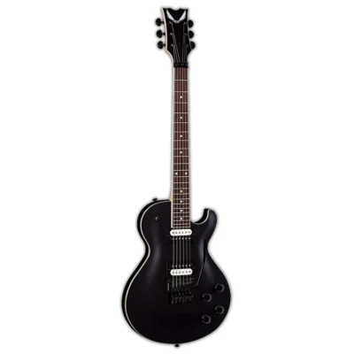 Dean TBXFBKS Thoroughbred X Floyd Electric Guitar - Black Satin
