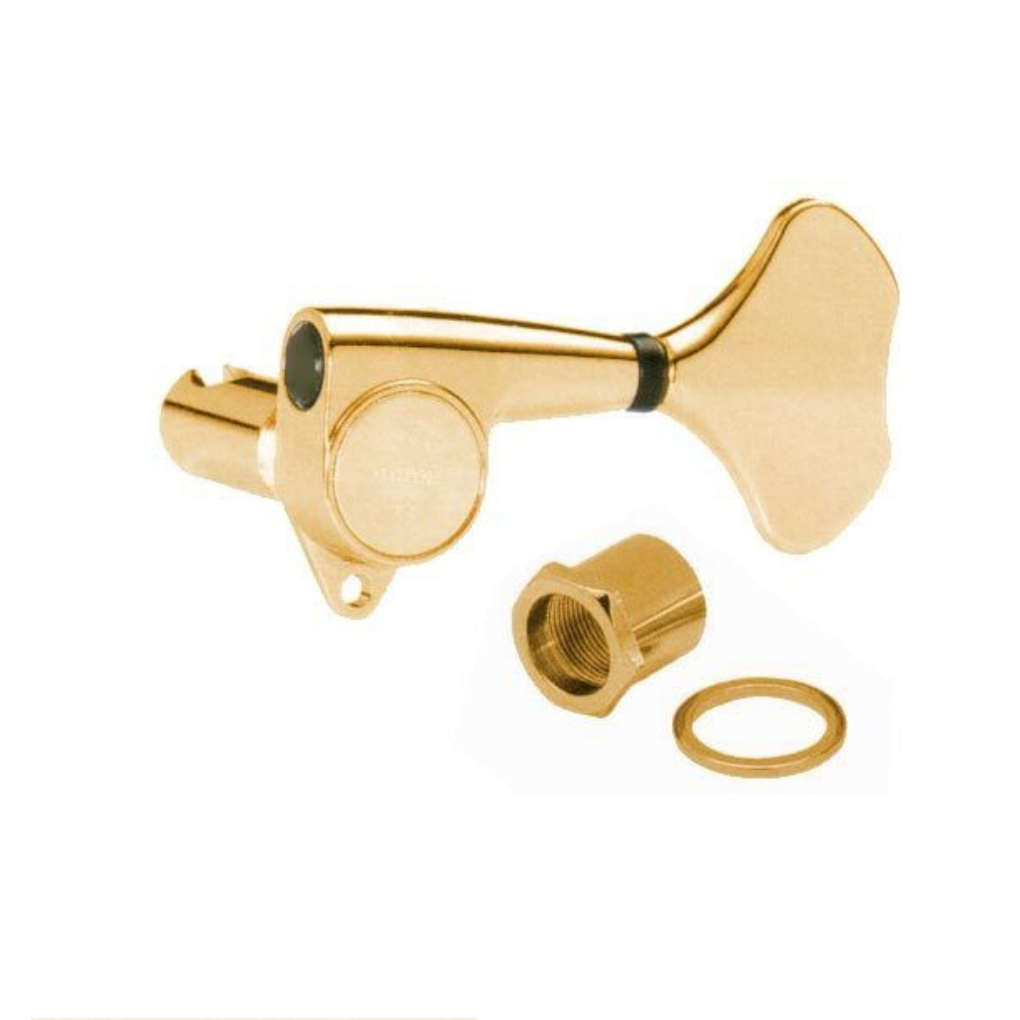 Gotoh GB707 Bass Tuning Keys (set of 4) - 2 a Side - Gold