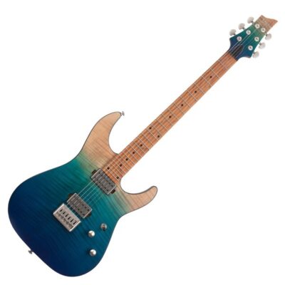Schecter SCH3937 C-1 Standard Plus Electric Guitar - Transparent Blue Fade