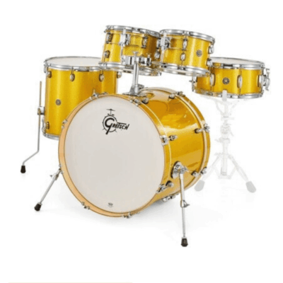 Gretsch Catalina Maple Drum Kit Shell Pack, Lemon Sparkle CM2-E625-LS