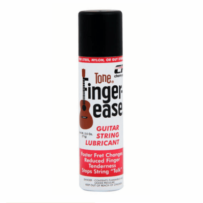 Tone Finger-Ease Guitar String Lubricant Aerosol Spray Can - 70g Reduces Friction Between Strings & Fingertips