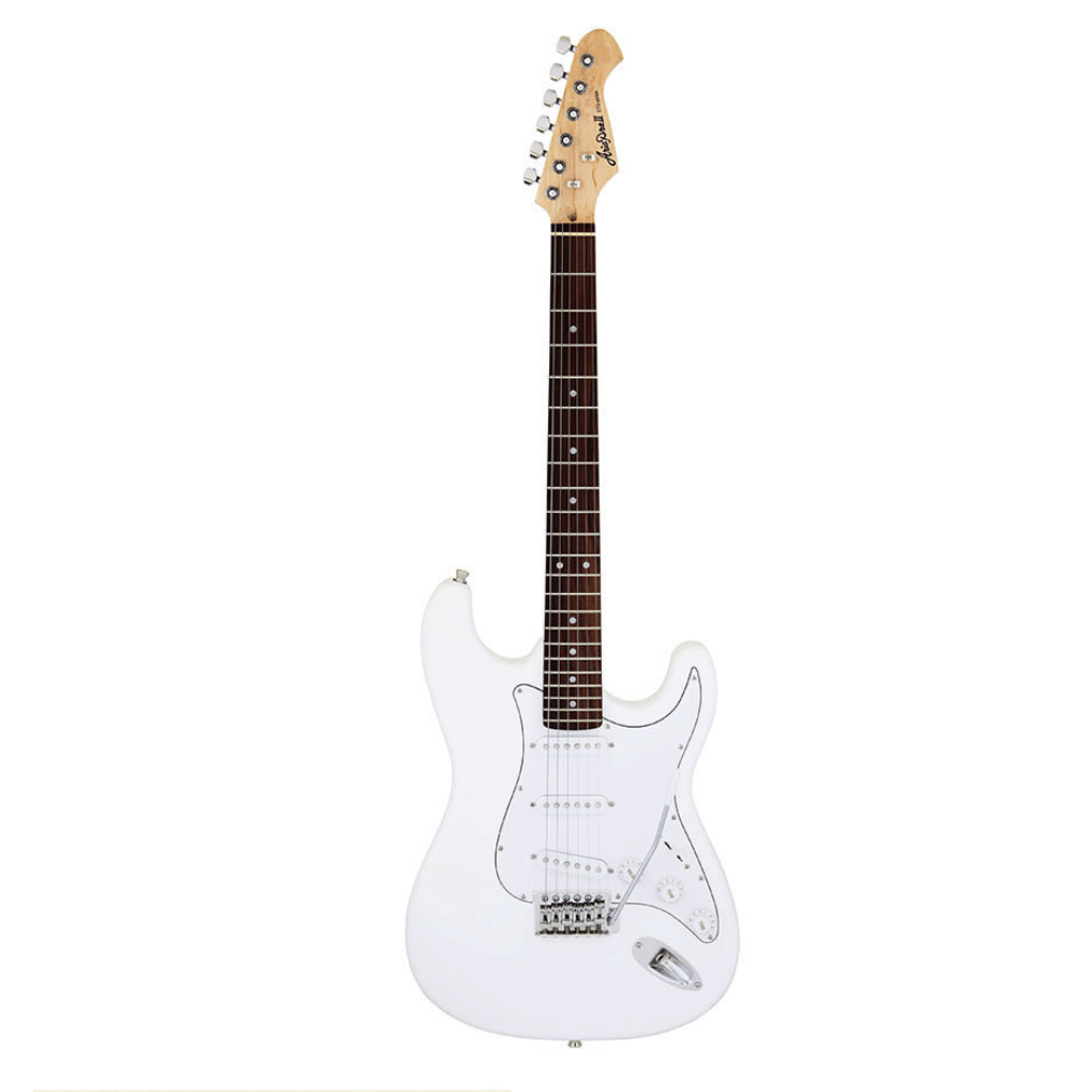 Aria STG-003 Series Electric Guitar in White