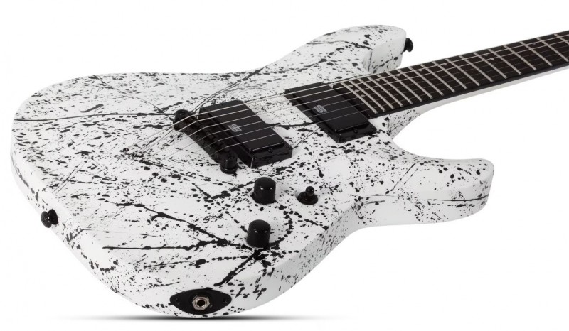 Schecter SCH2986 C-1 Ink Bomb Electric Guitar - Image 2