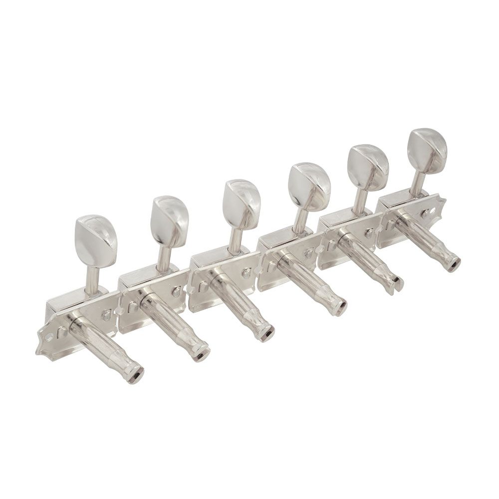 Gotoh/Hosco SD91 Vintage Tone Revival Tuners - Brass Posts - Nickel Finish - Image 2