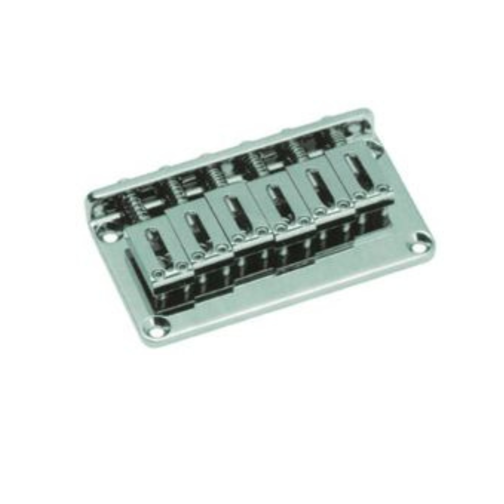 Gotoh Hardtail Bridge - Chrome - Steel Saddles - GTC102