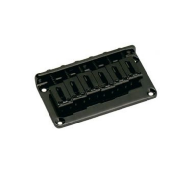 Gotoh Hardtail Bridge - Black - Steel Saddles - GTC102