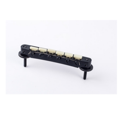 TonePros AVR2G ABR-1 Tune-o-matic Bridge with G Formula Saddles - Black