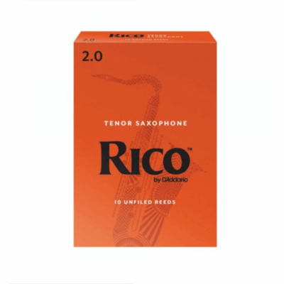 Rico Tenor Saxophone Reeds , 10 Pack Strength 2.0 , RKA1020