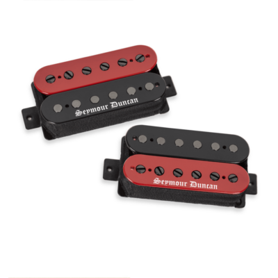 Seymour Duncan Black Winter Humbucker Pickup Set - Red / Black Zebra