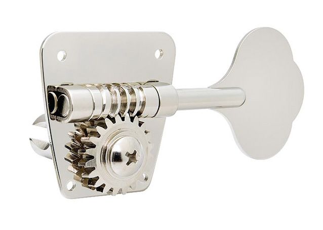 Gotoh FB30 4 in Line Bass Tuning Keys (set of 4) - Nickel