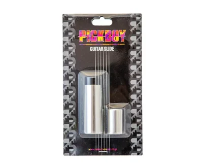 Pickboy Bottleneck Guitar Slide Set – Stainless Steel 60mm & 30mm