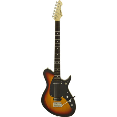 Aria Pro II J-B'Tone Baritone Electric Guitar in 3 Tone Sunburst