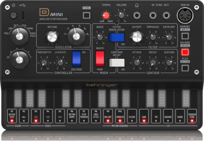 Behringer D MINI Portable LEGENDARY Synthesizer