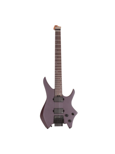 HILS HN3 – Satin Metallic Deep Purple – Headless 6-String Electric Guitar